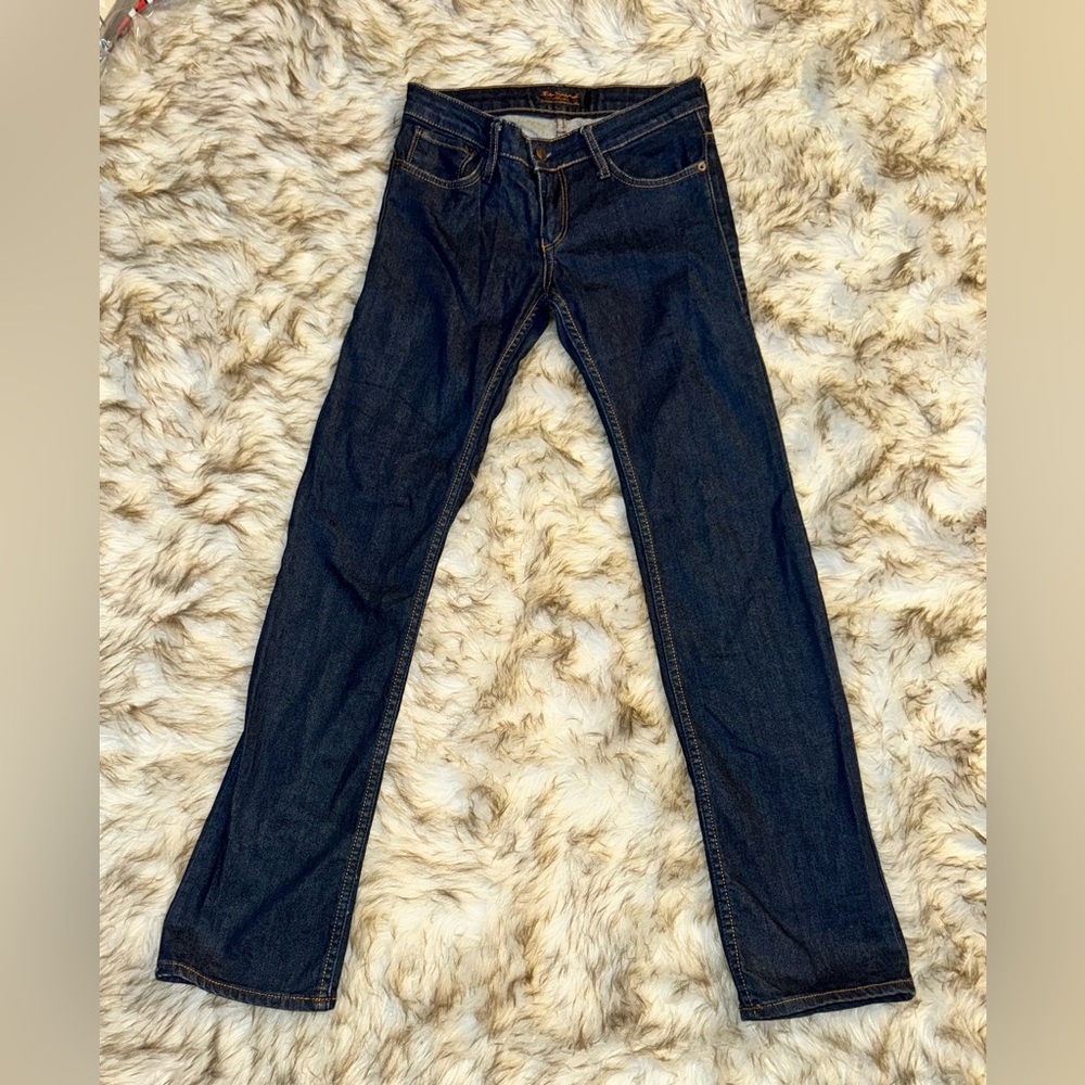 Ben Sherman Men’s Straight Leg Jeans | Size 25x32 | Dark Wash Classic Denim